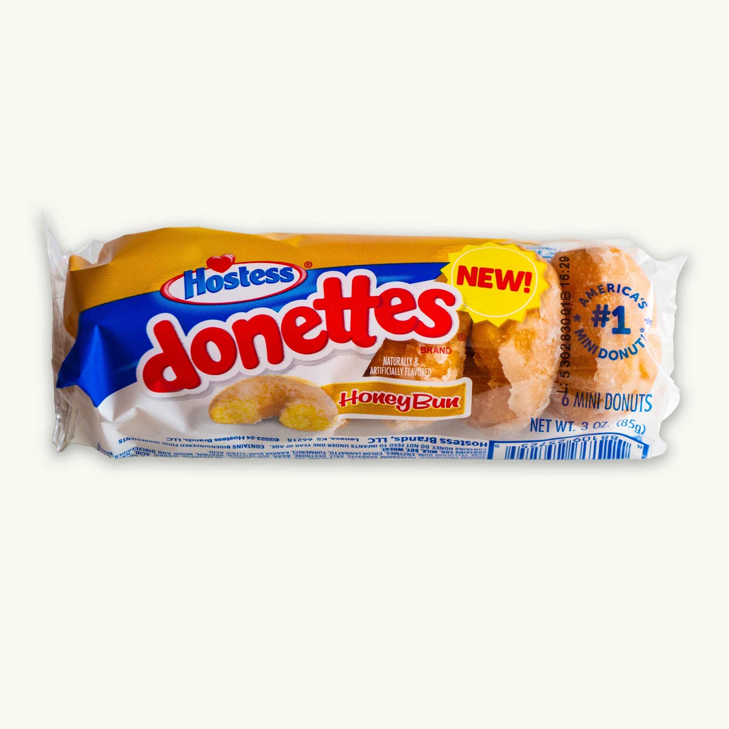 Hostess Honey Bun Donettes - 6 Mini Donuts - 3oz