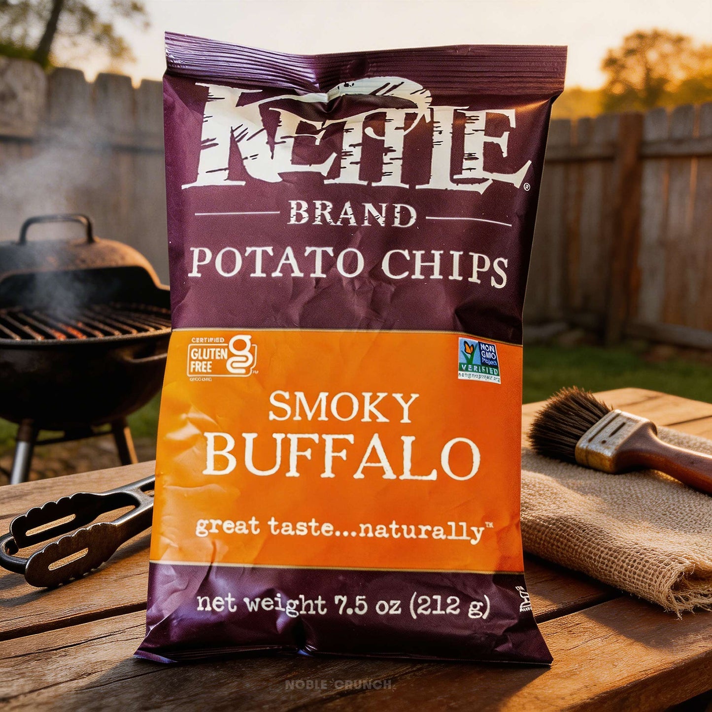 Kettle Brand Smoky Buffalo Potato Chips 7.5oz