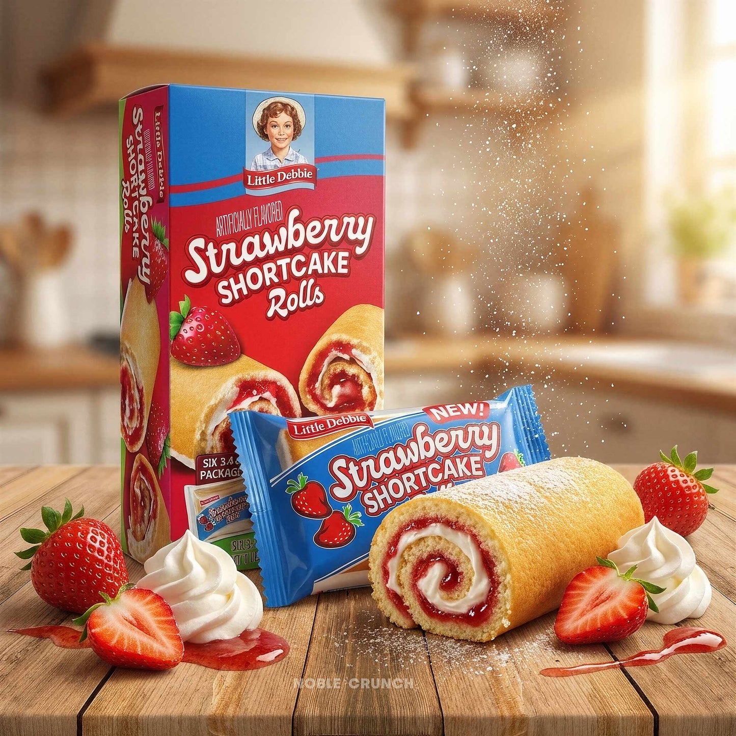 Little Debbie Strawberry Shortcake Rolls 3.4oz