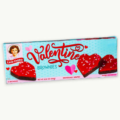 Little Debbie Valentine Brownies 5ct 8.16oz