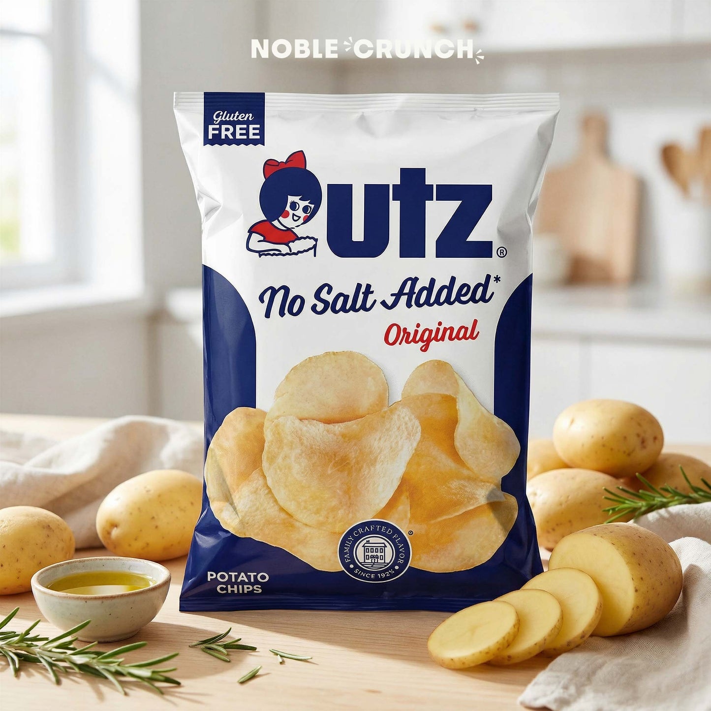 Utz No Salt Added Potato Chips 2.75oz