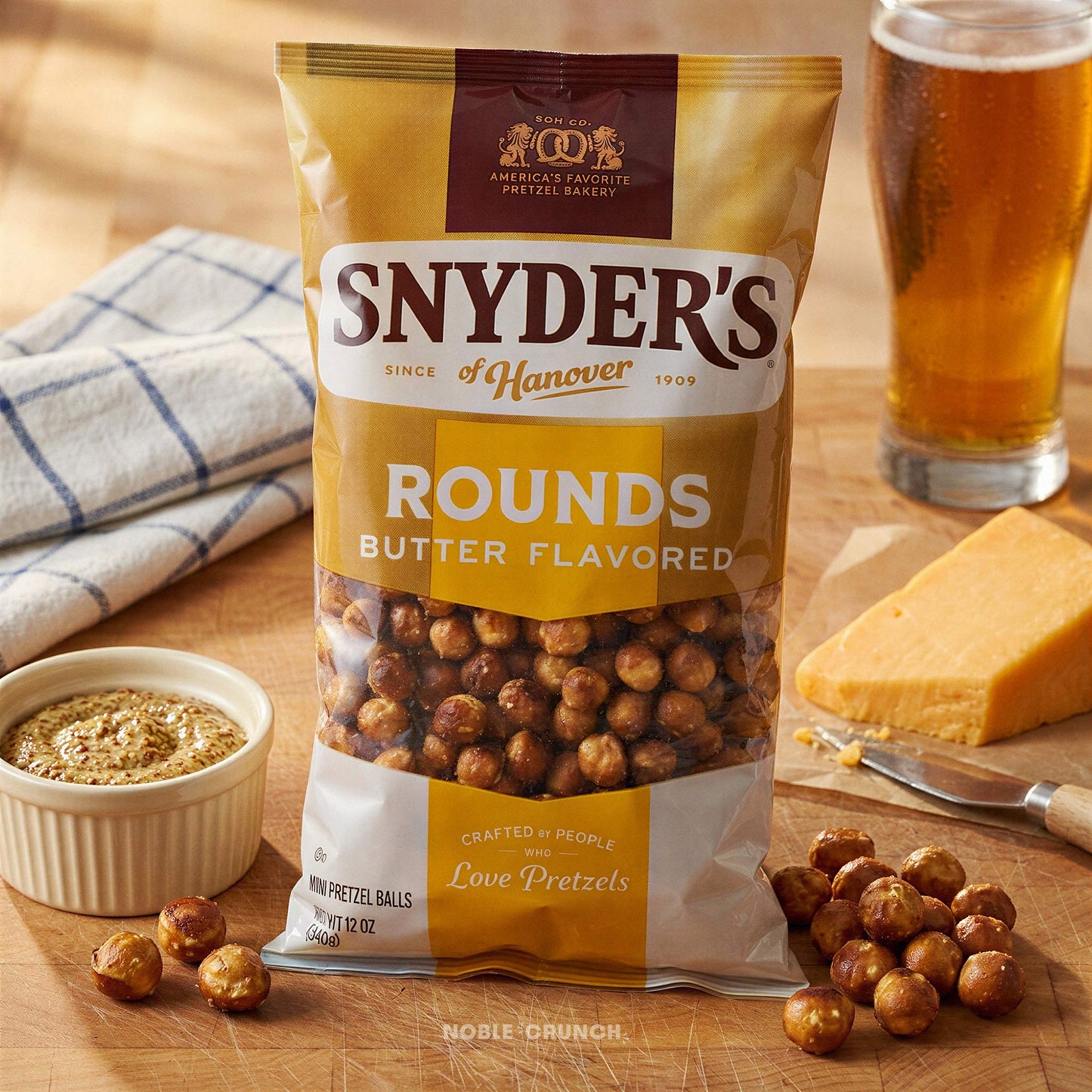 Snyder's Pretzel Butter Round 12oz