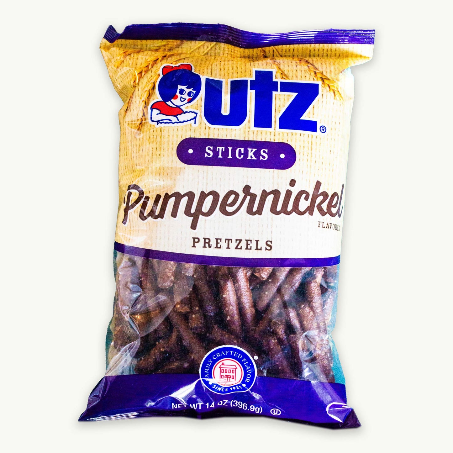 Utz Pumpernickel Pretzels 14oz