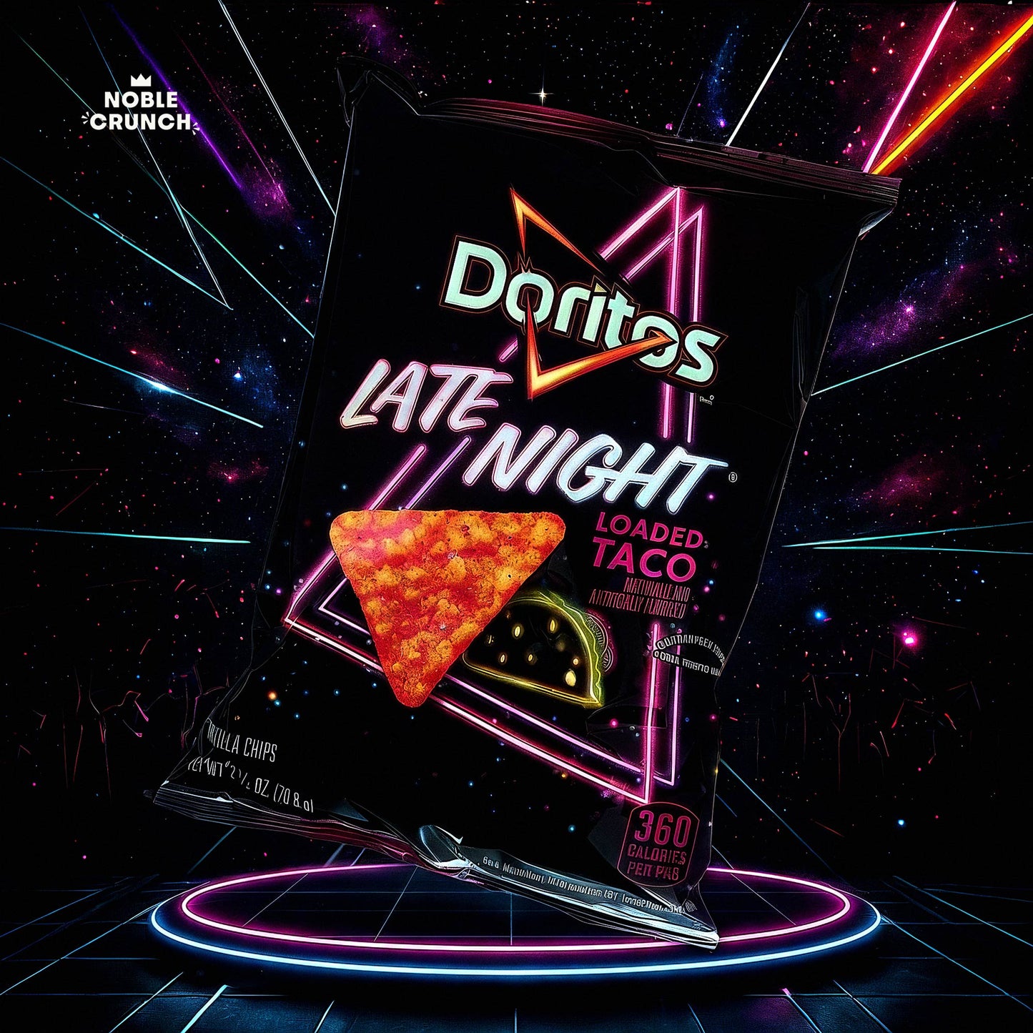 Doritos Late Night Loaded Taco Tortilla Chips 2.5oz