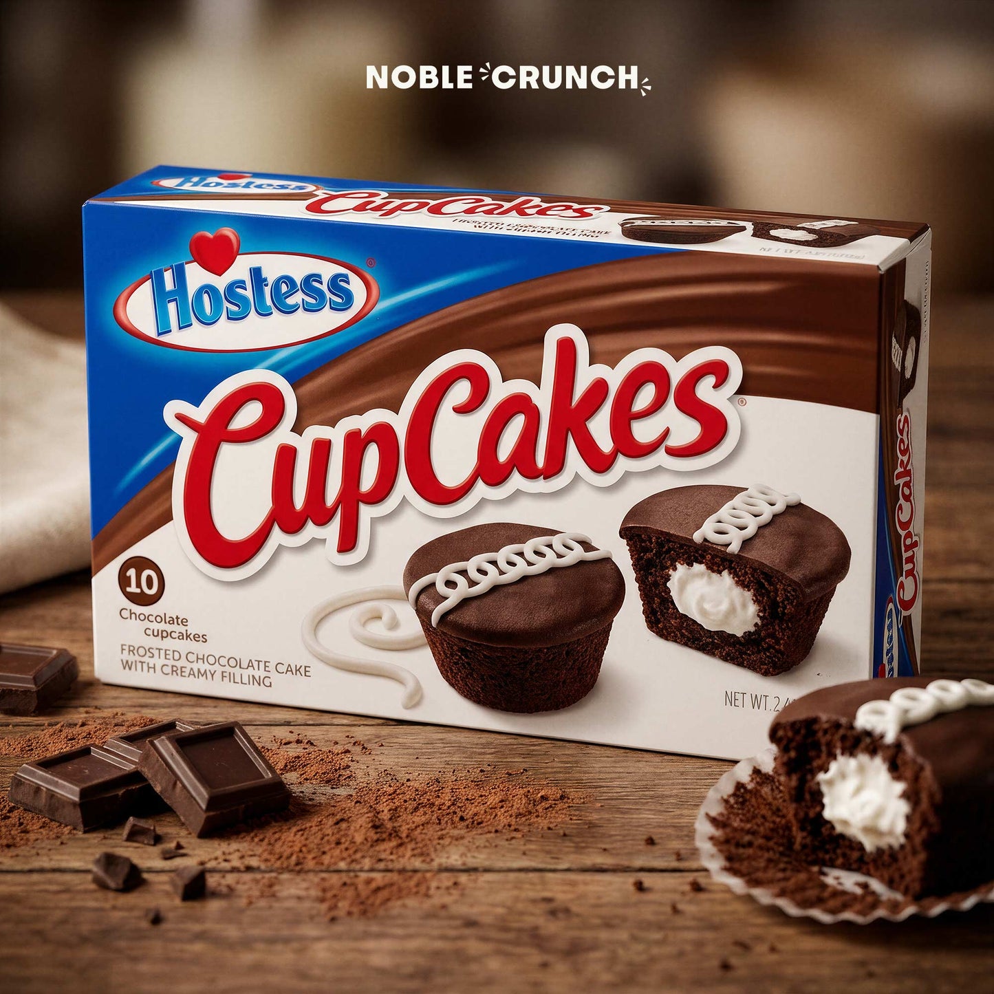Hostess Chocolate Cupcakes 8ct
