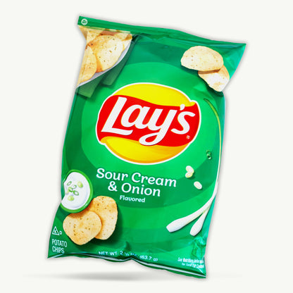 Lay's Sour Cream and Onion Potato Chips 2.25oz