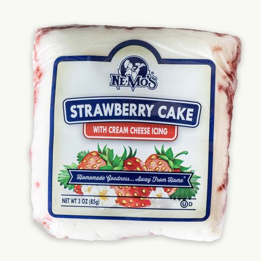 Nemo's Strawberry Cake 3oz