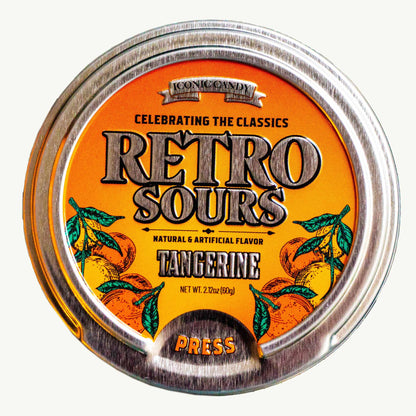 Retro Sours Tangerine Candy 2.12oz