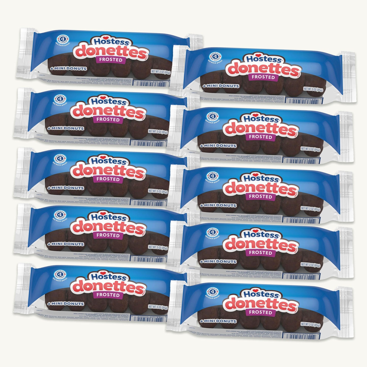 Hostess Frosted Donettes - 6 Mini Donuts - 3oz