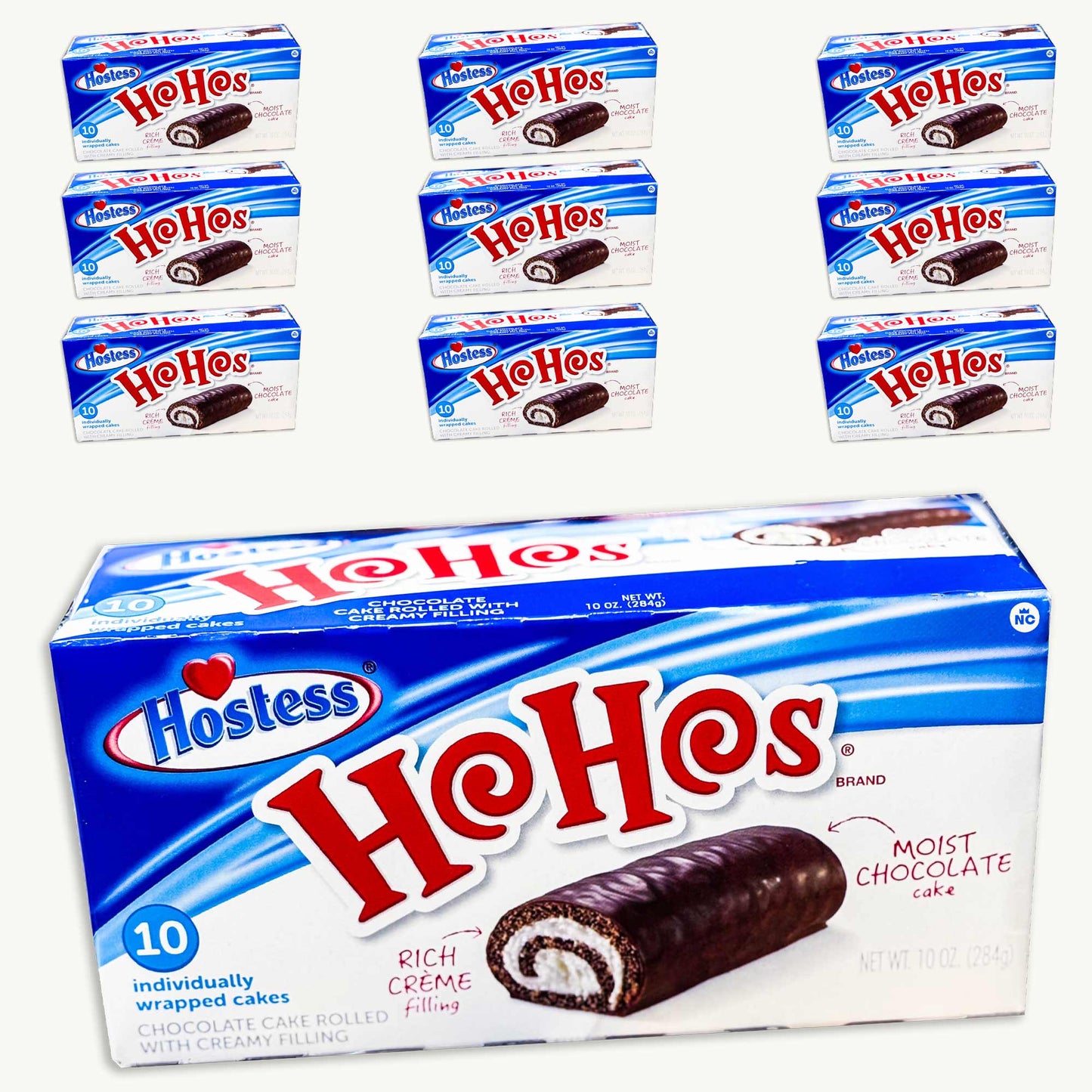 Hostess Hohos Chocolate Cakes 10ct 10oz