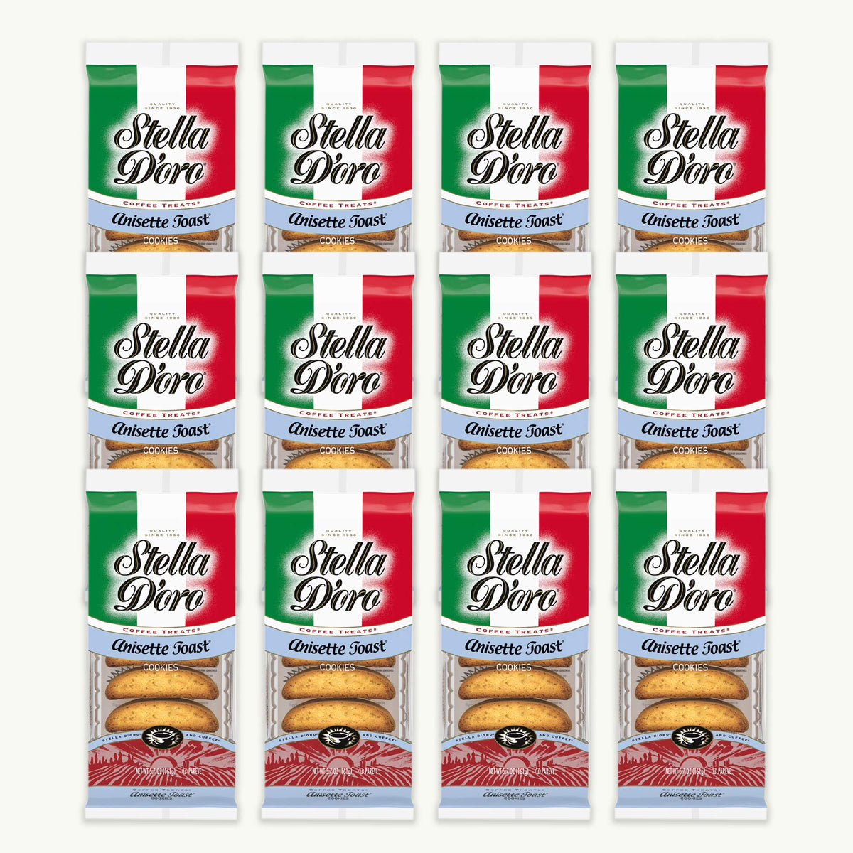 Stella D'oro Anisette Toast Coffee Treats Cookies 5.7oz
