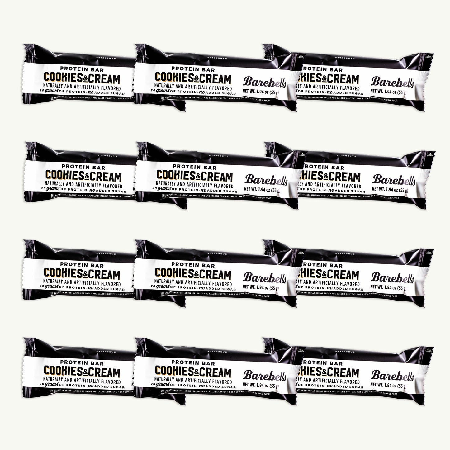 Barbells Cookies and Cream Protein Bar 55g
