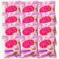 BUBS Sour Diamond Strawberry Vanilla Swedish Candy 5.5oz