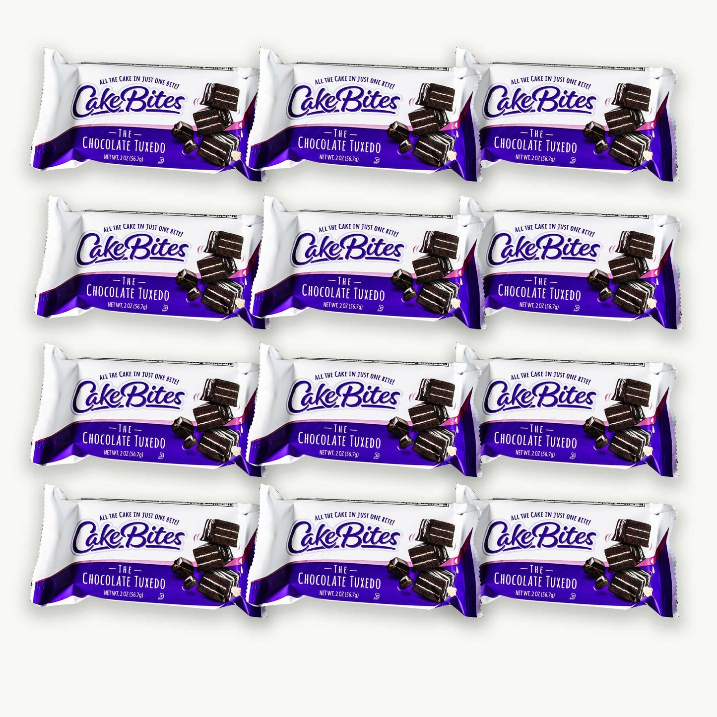 Cakebites The Chocolate Tuxedo Cake Bites 2oz