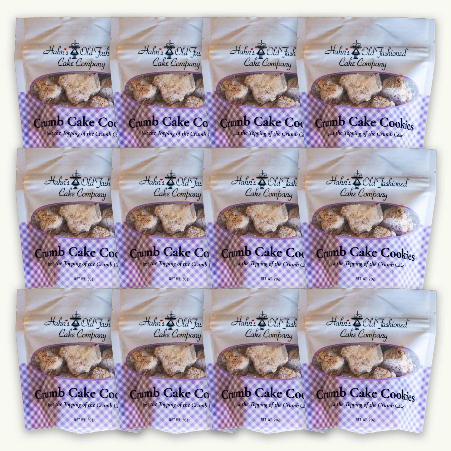 Hahn's Old Fashioned Crumb Cake Cookies 2oz