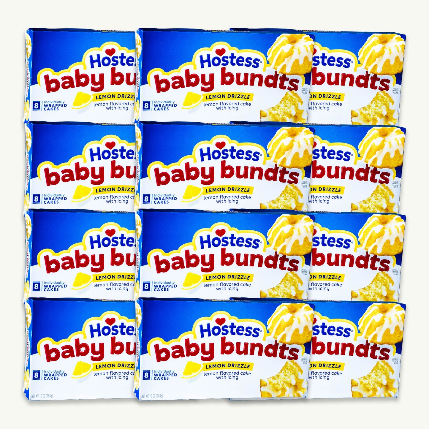 Hostess Lemon Drizzle Baby Bundts Cakes 10oz