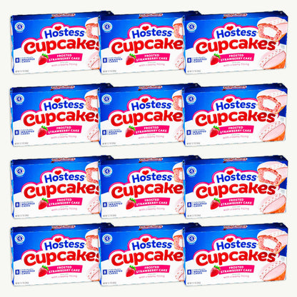 Hostess Strawberry Cupcakes 12.7oz 8ct