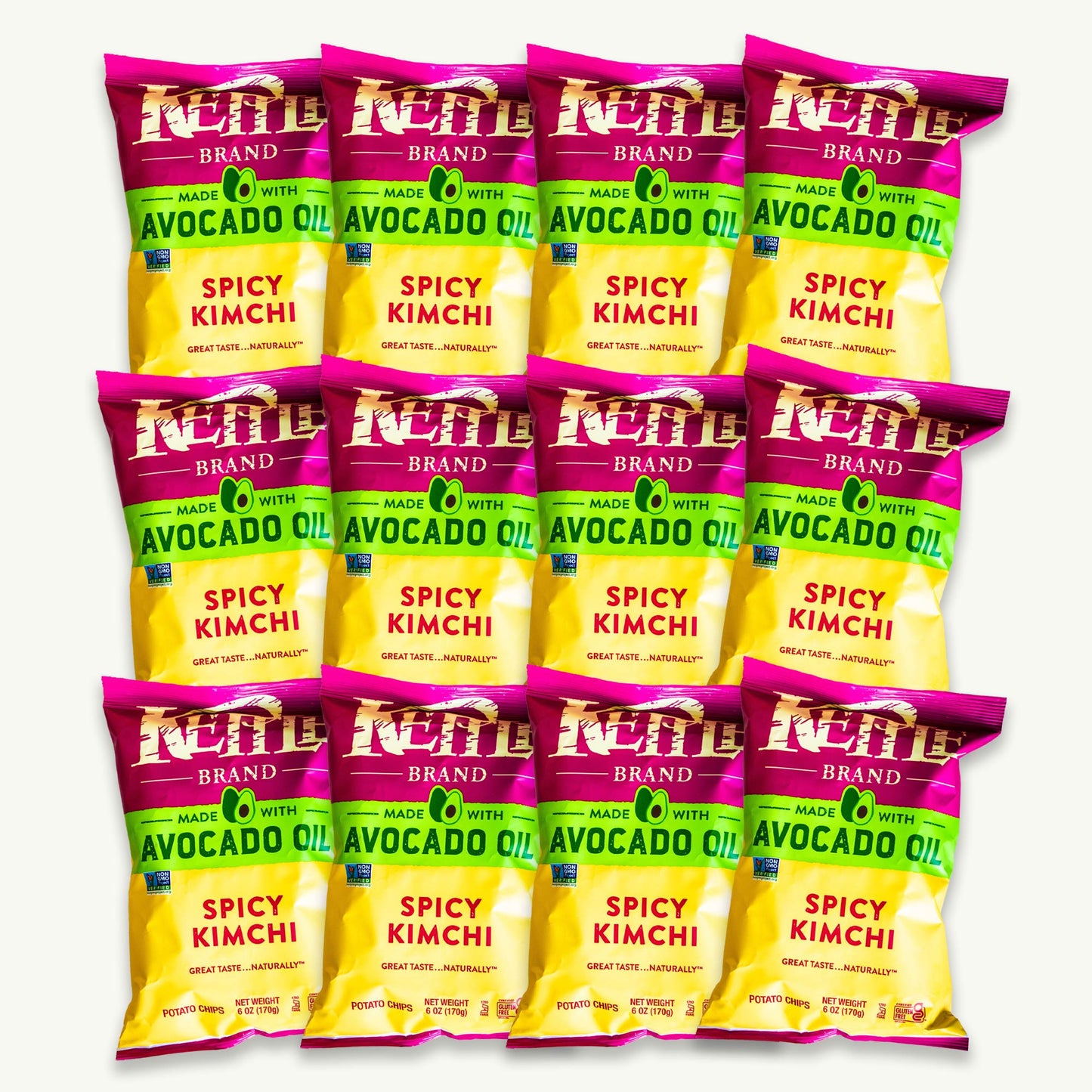 Kettle Brand Spicy Kimchi Potato Chips 6oz