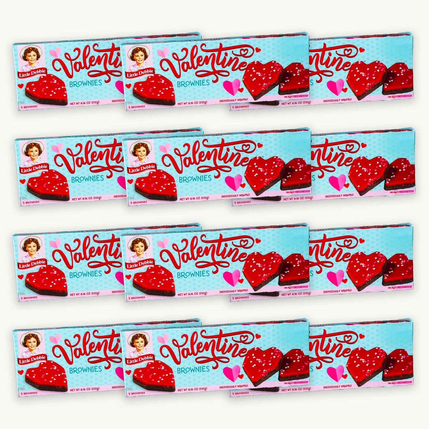Little Debbie Valentine Brownies 5ct 8.16oz