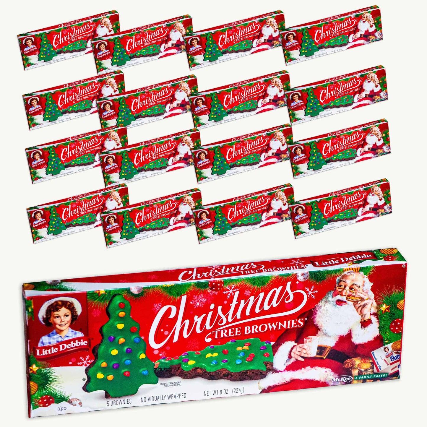 Little Debbie Christmas Tree Brownies 5ct 8oz