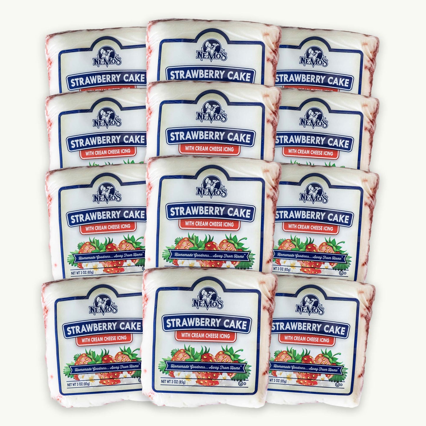 Nemo's Strawberry Cake 3oz