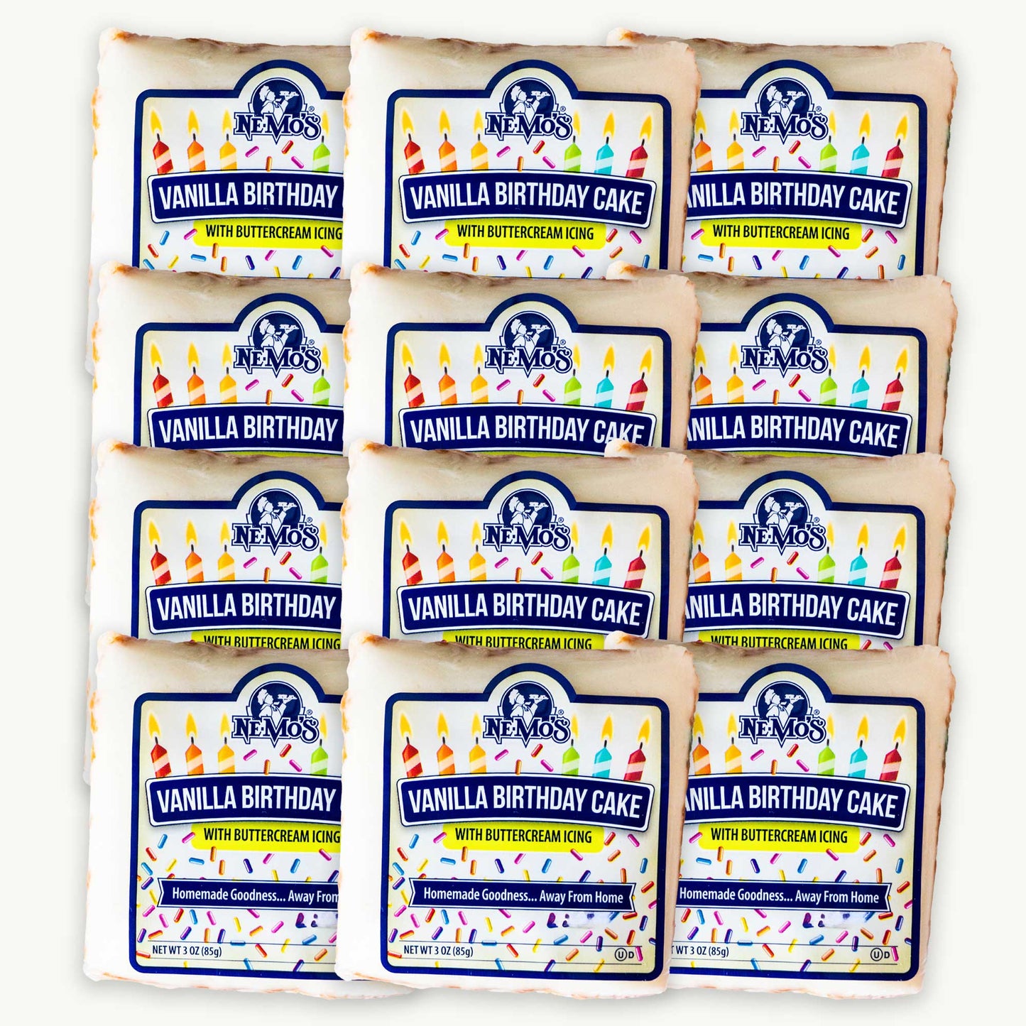 Nemo's Vanilla Birthday Cake 3oz