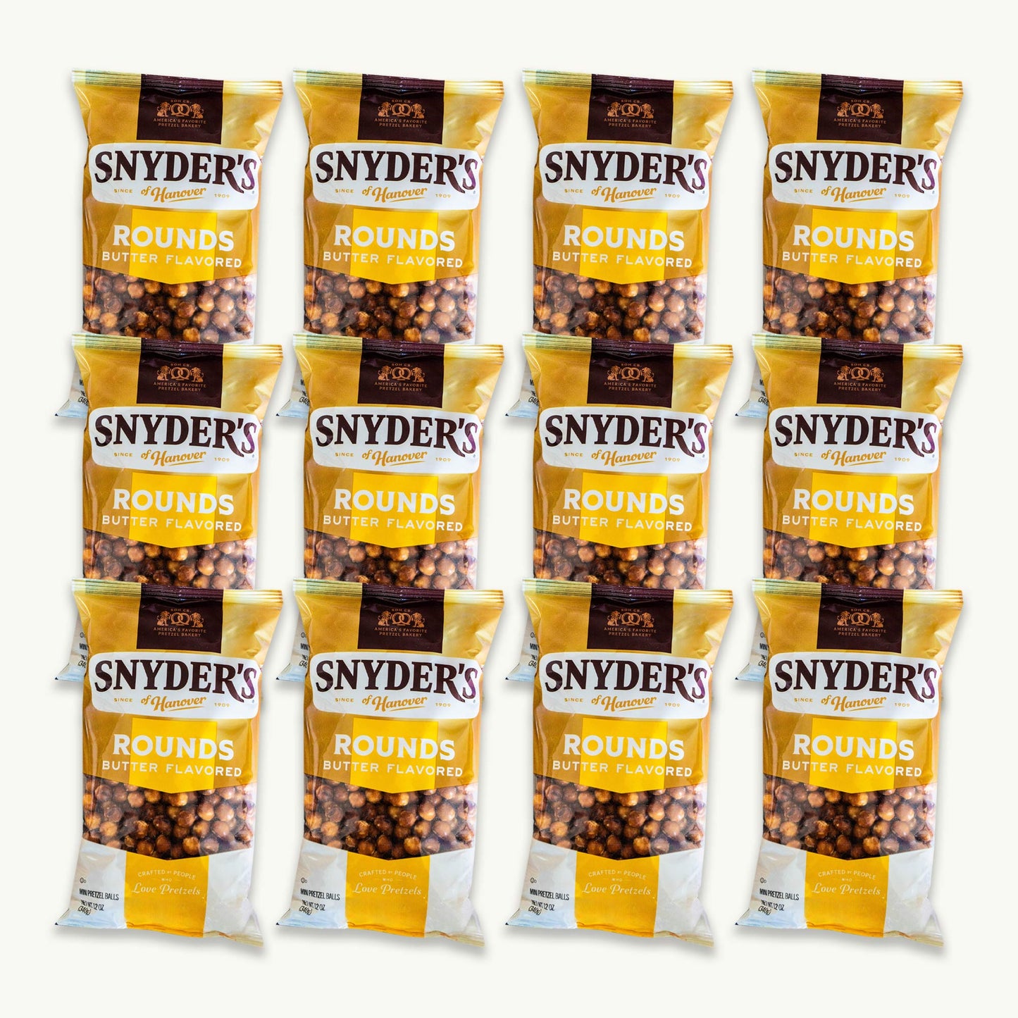 Snyder's Pretzel Butter Round 12oz