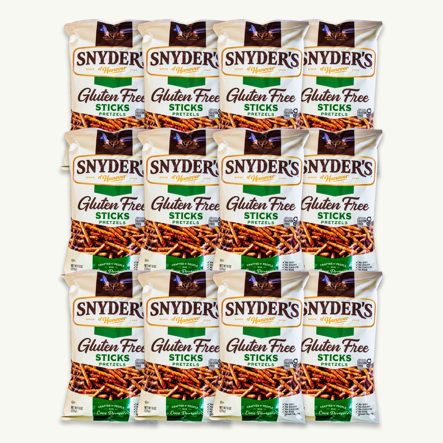 Snyder's Gluten Free Pretzel Sticks 8oz