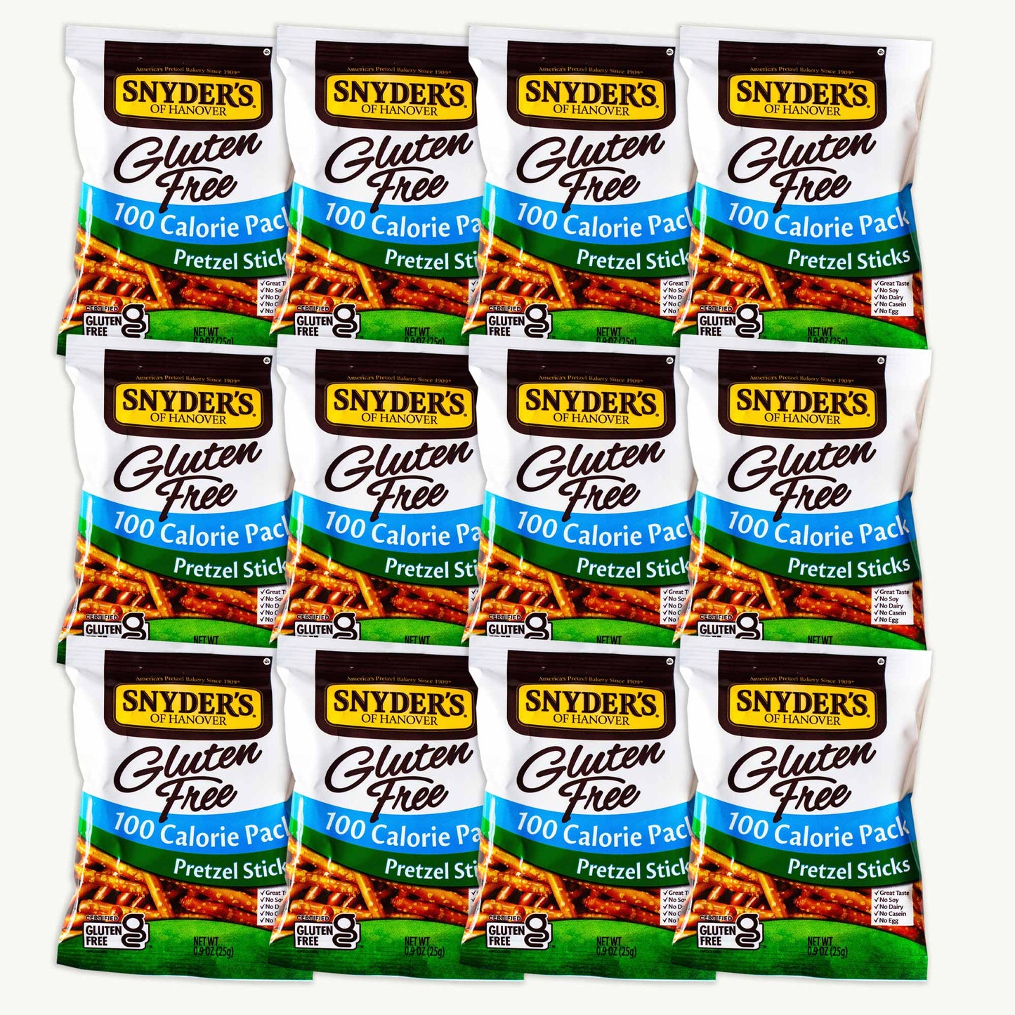 Snyder's Gluten Free Pretzel Sticks 0.9oz, 25g
