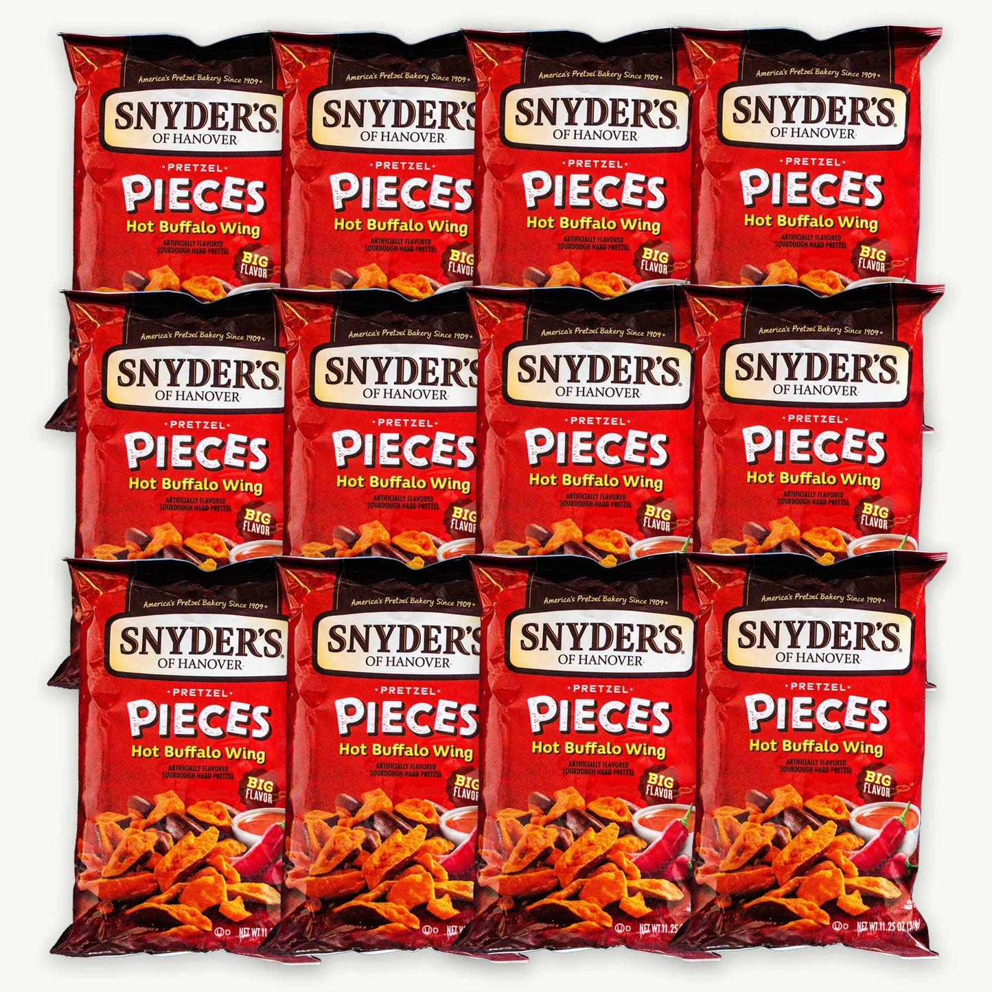 Snyder's Pieces Hot Buffalo Wing 11.25oz