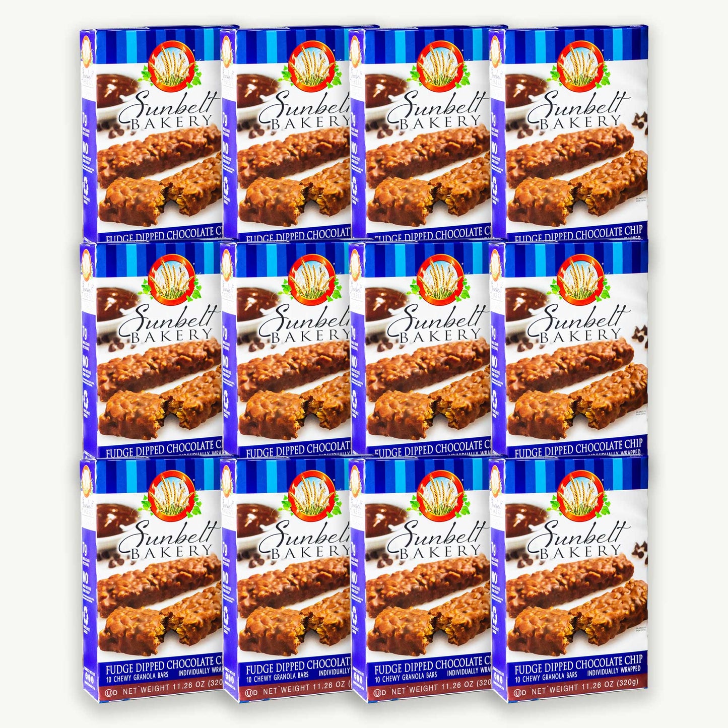 Sunbelt Bakery Fudge Dipped Chocolate Chip Granola Bar 11.26oz