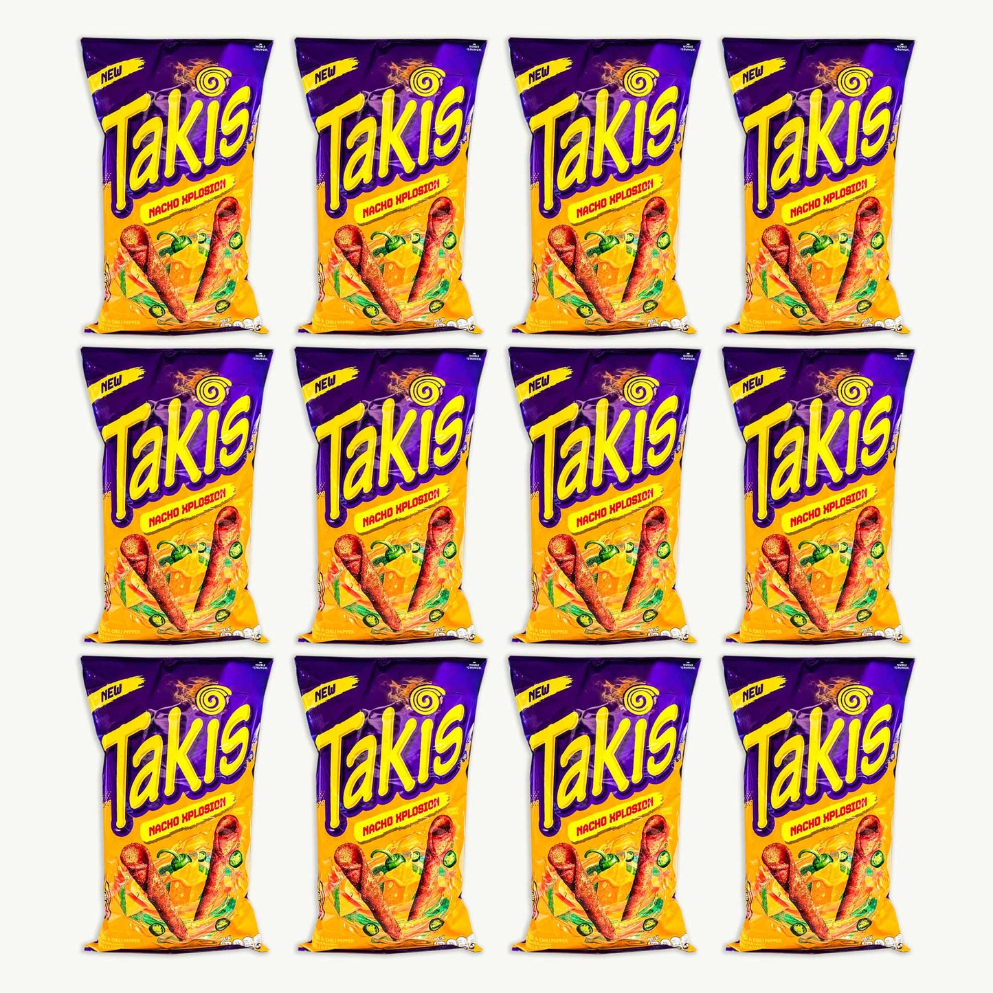 Takis Nacho Xplosion Cheese Chili Pepper Tortilla Chips 9.9oz