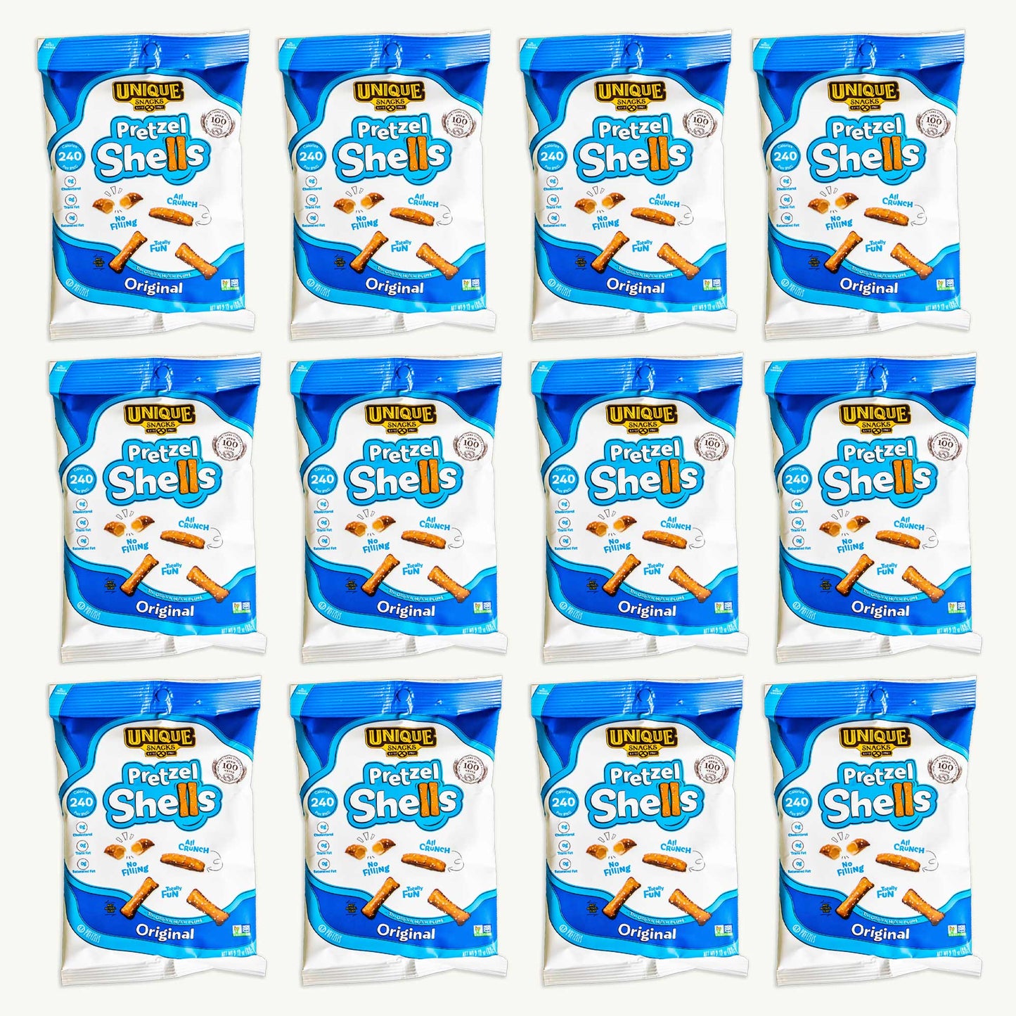 Unique Original Pretzel Shells 2.12oz