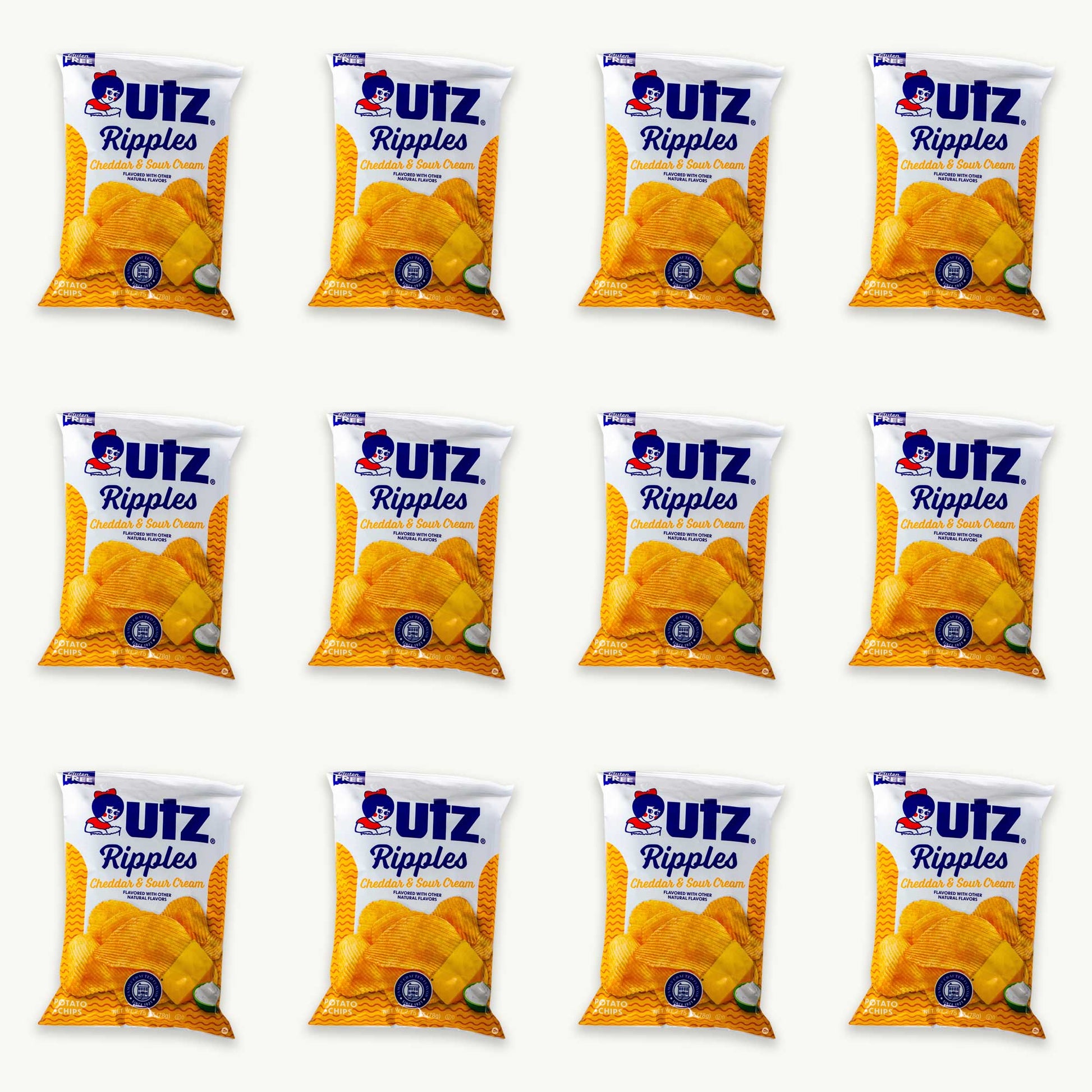 Utz Ripples Cheddar Sour Cream 2.75oz – Noble Crunch