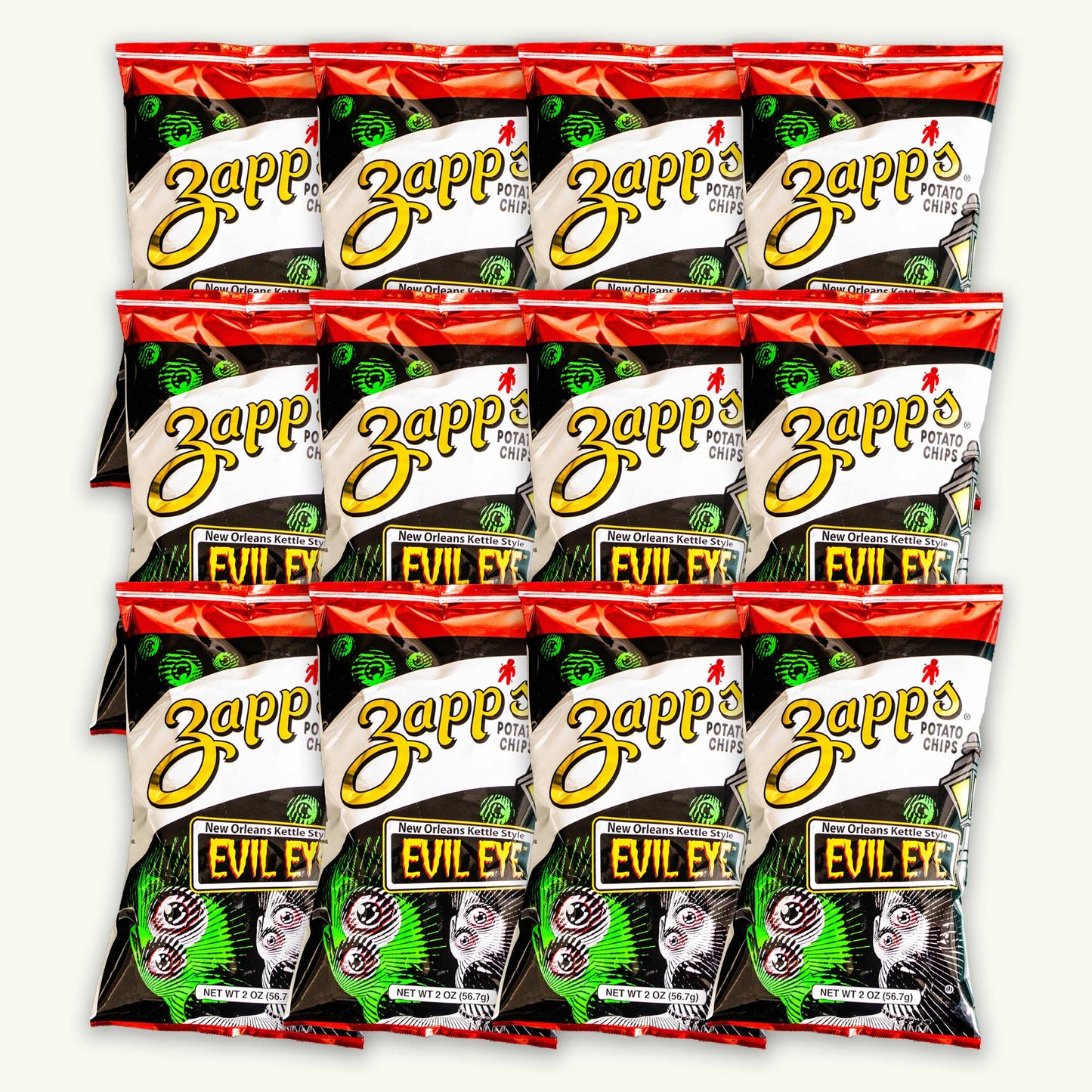 Zapp’s Evil Eye New Orleans Kettle Potato Chips 2oz