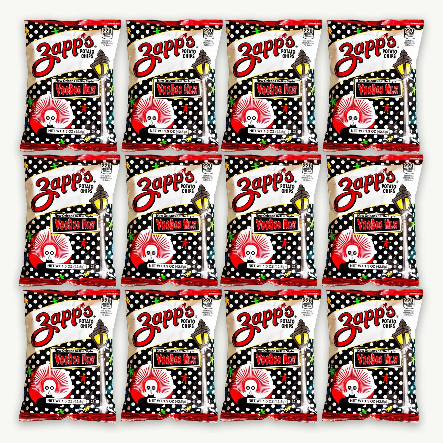 Zapp's VooDoo Heat New Orlean's Kettle Potato Chips 1.5oz