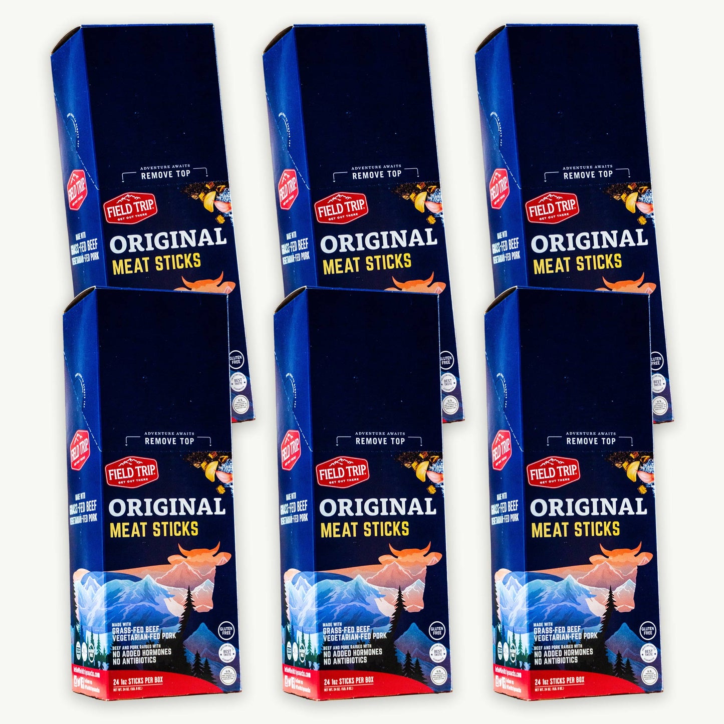Field Trip Original Meat Stick Grass-Fed Beef Vegetarian-Fed Pork 1oz