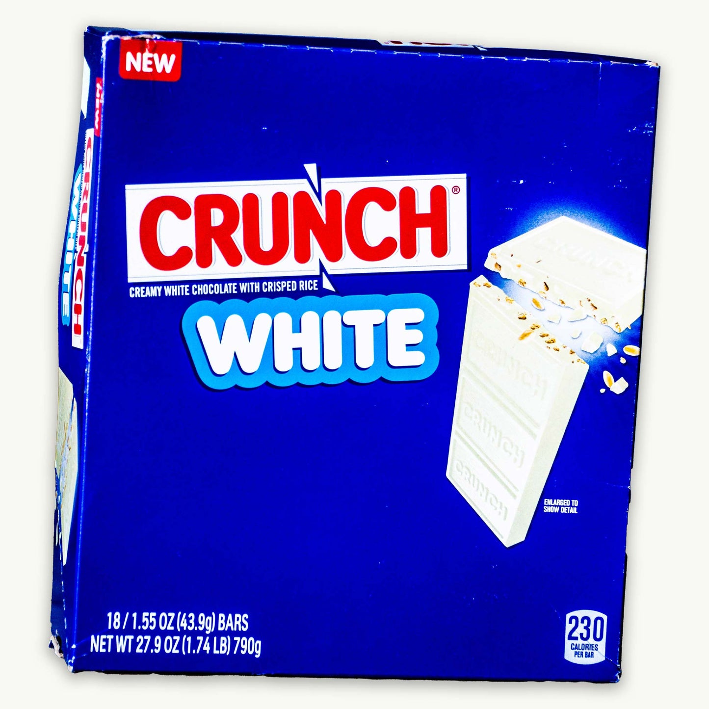 Crunch White Chocolate Candy Bar 1.55oz