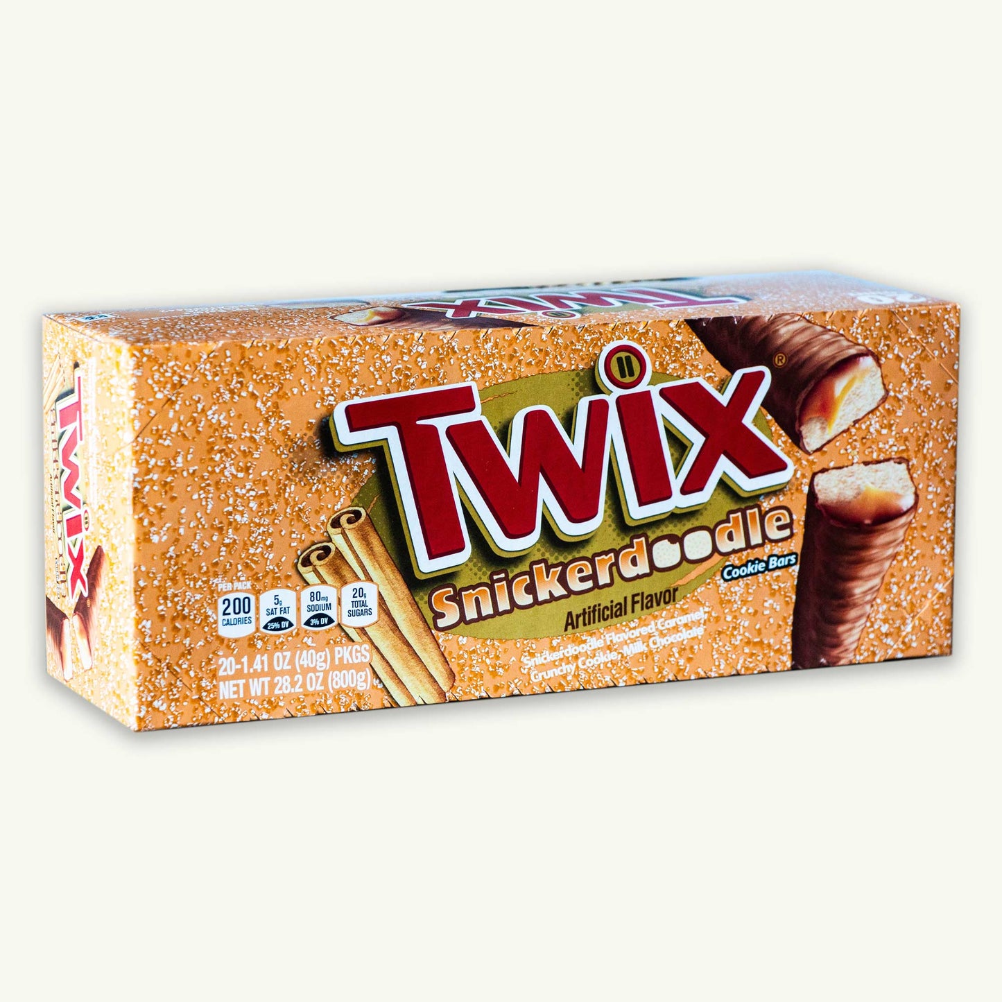 Twix Snickerdoodle Cookie Chocolate Candy Bar 1.41oz