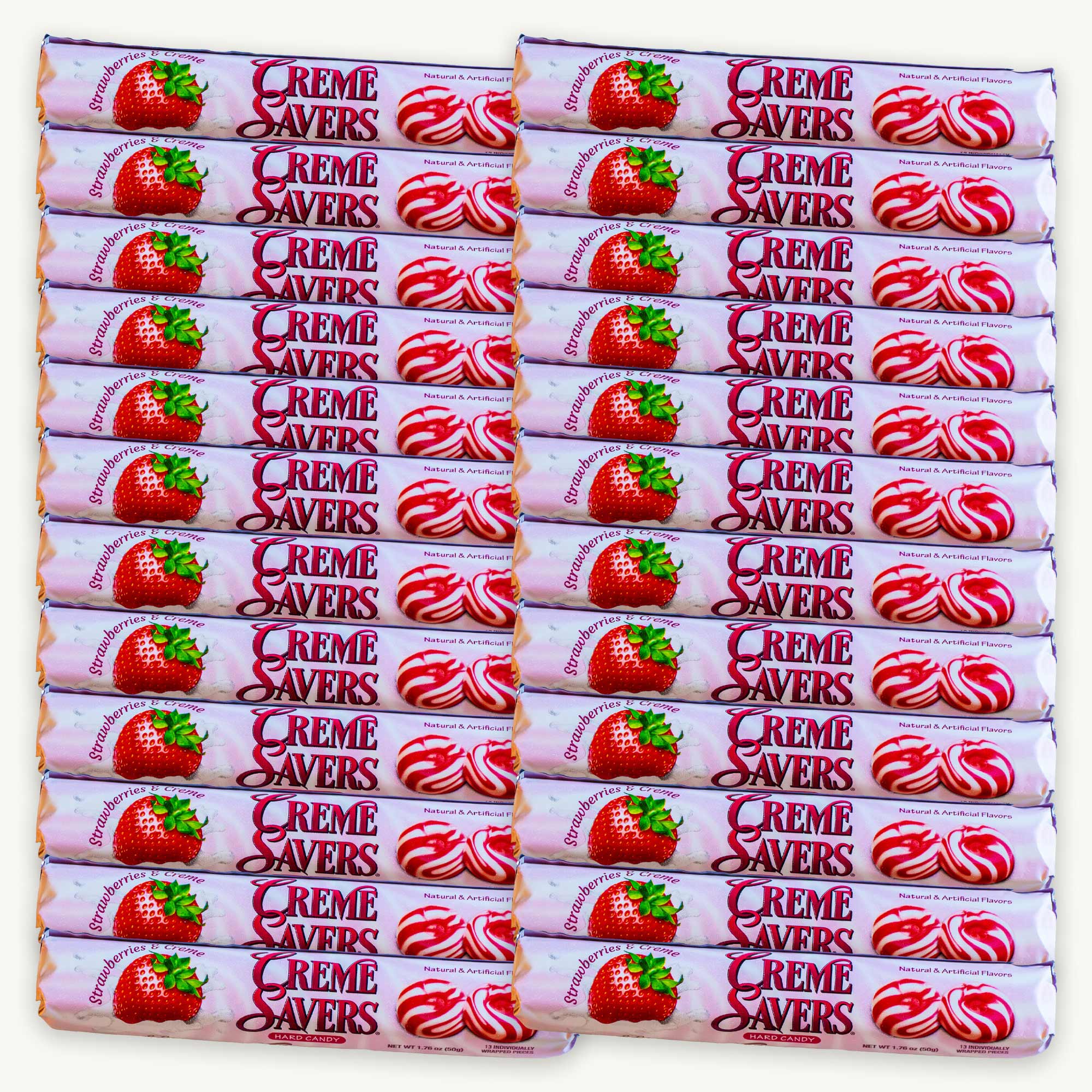 Creme Savers Strawberry and Creme 1.76oz – Noble Crunch