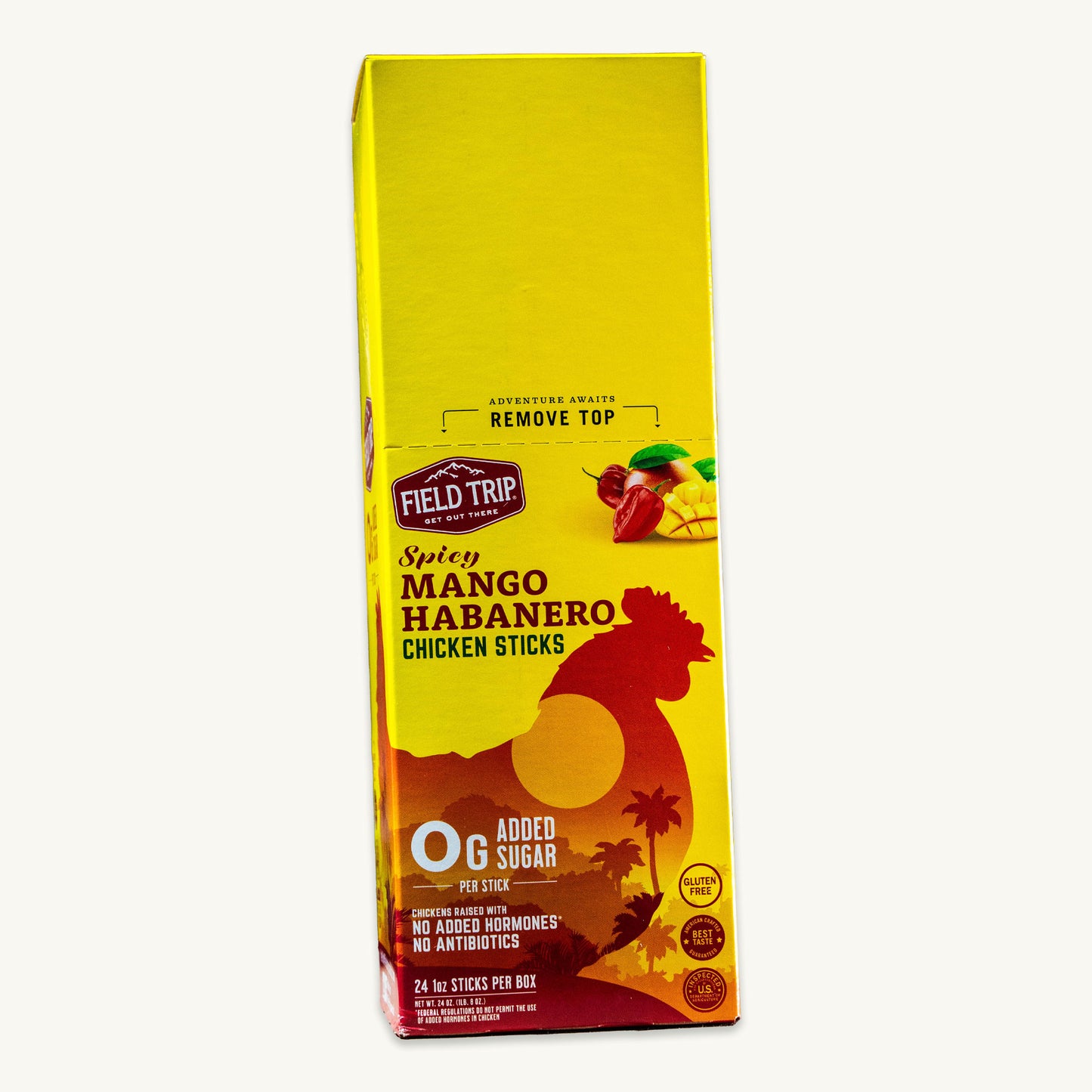Field Trip Spicy Mango Habanero Chicken Jerky Sticks
