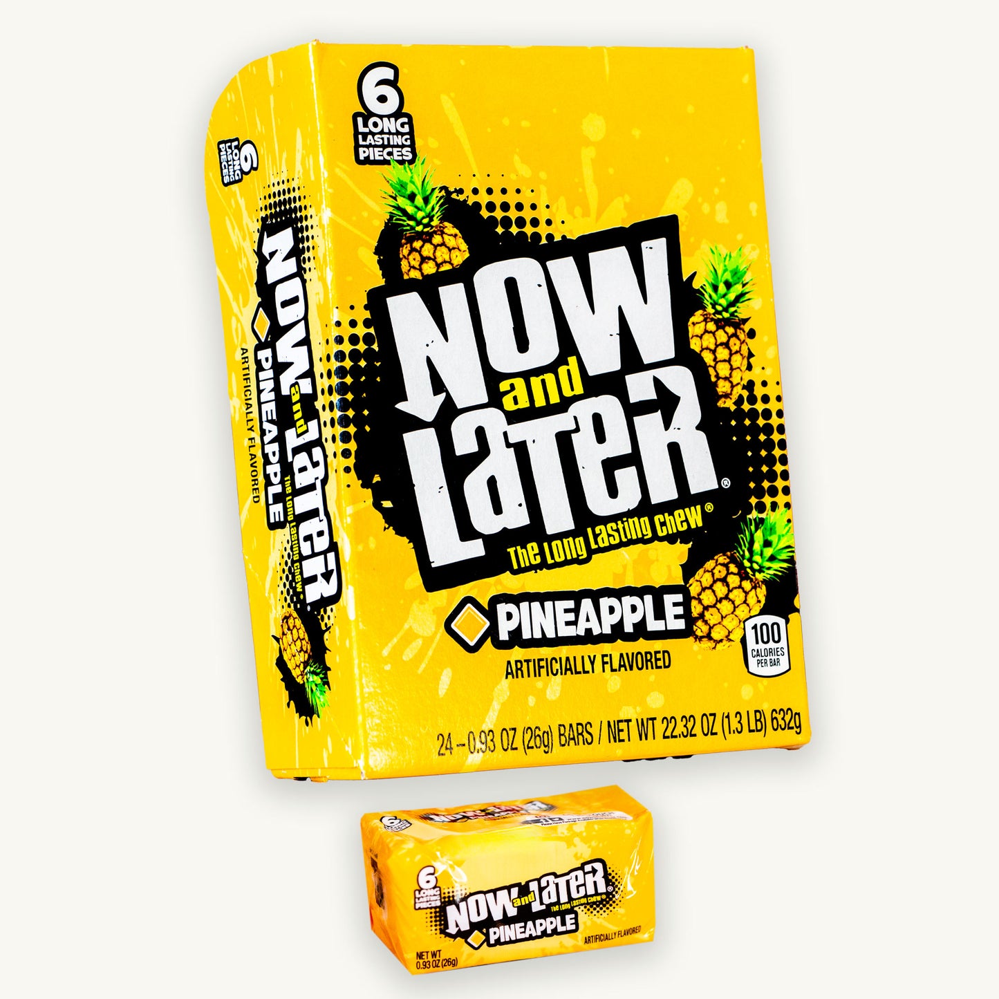 Now and Later Pineapple Candy 0.93oz