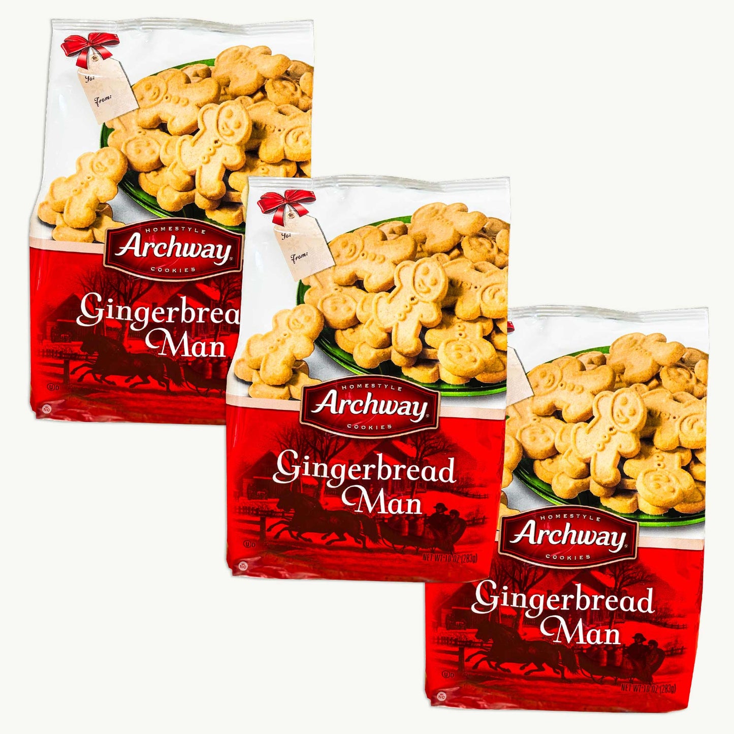 Archway Christmas Gingerbread Man Cookies 10oz