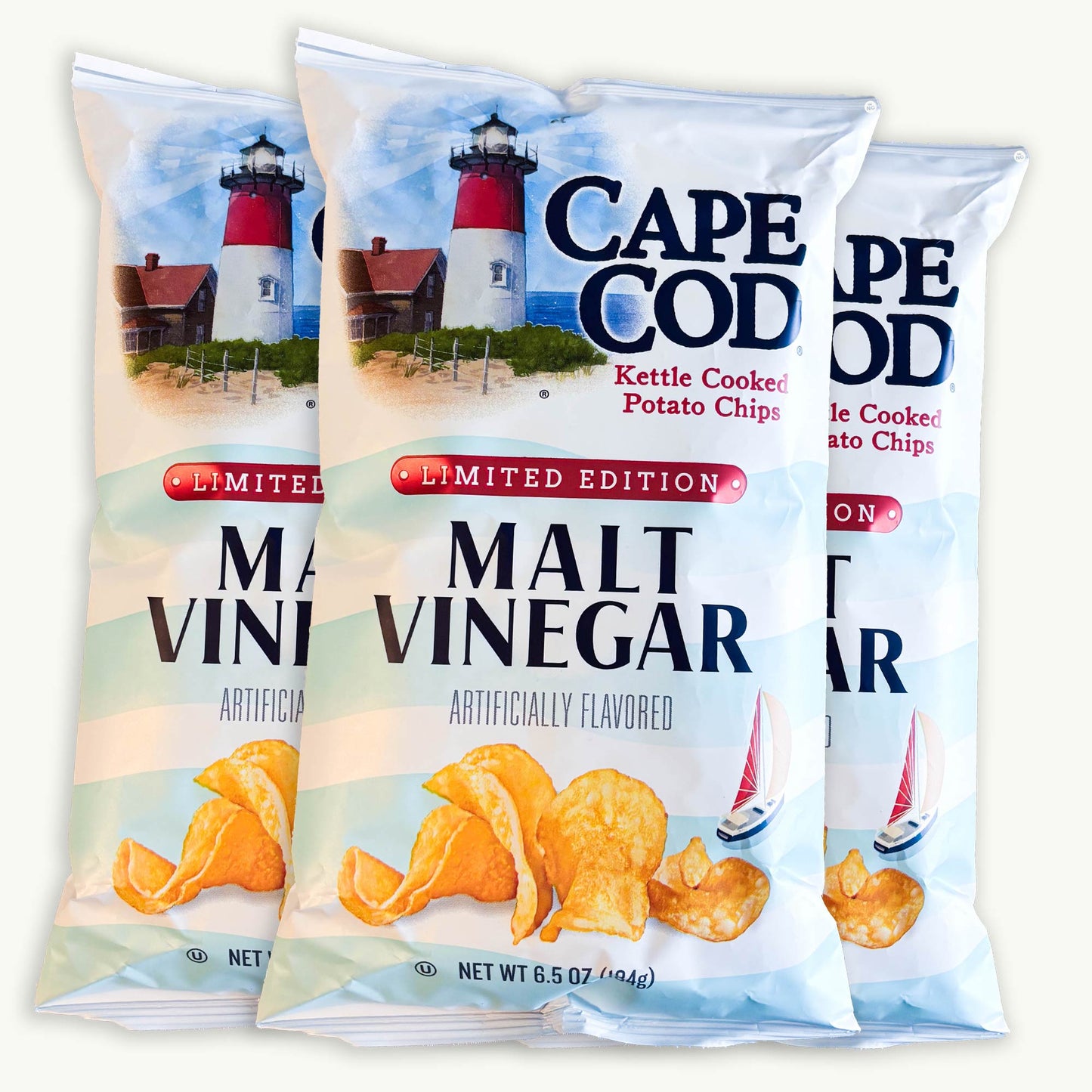 Cape Cod Malt Vinegar Kettle Potato Chips 6.5oz