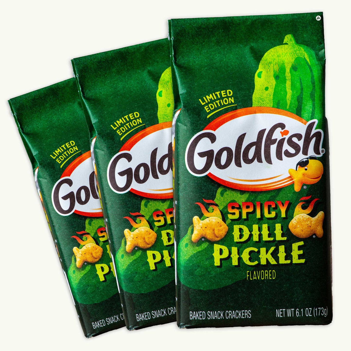 Goldfish Spicy Dill Pickle Crackers – Limited Edition 6.1oz