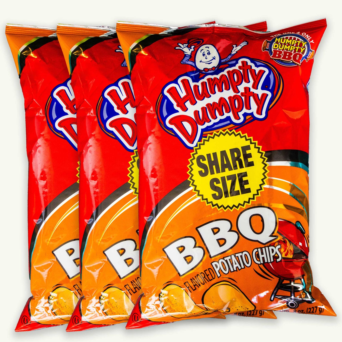 Humpty Dumpty BBQ Potato Chips 8oz