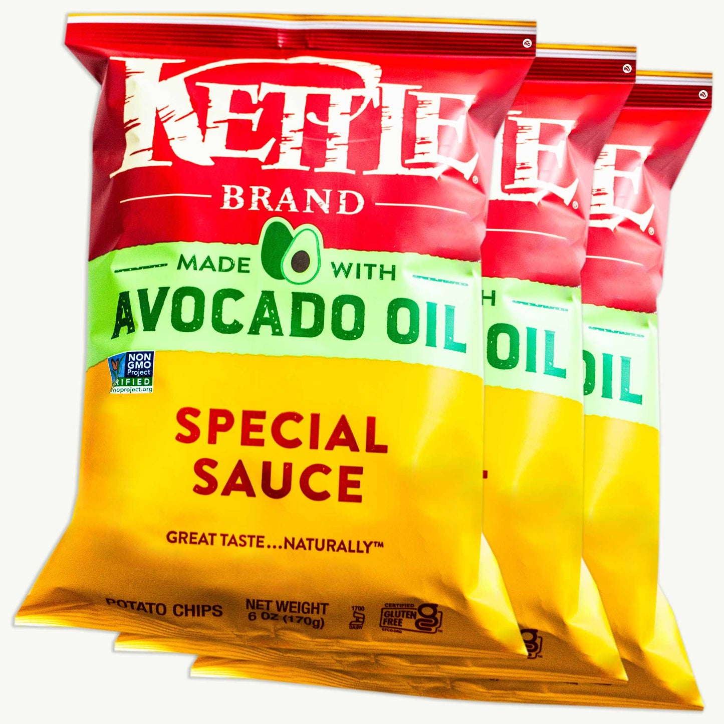 Kettle Avocado Oil Special Sauce Potato Chips 6oz