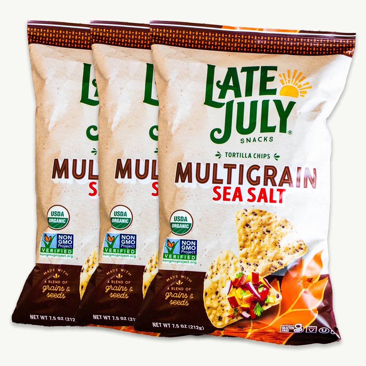 Late July Multigrain Sea Salt Tortilla Chips 7.5oz