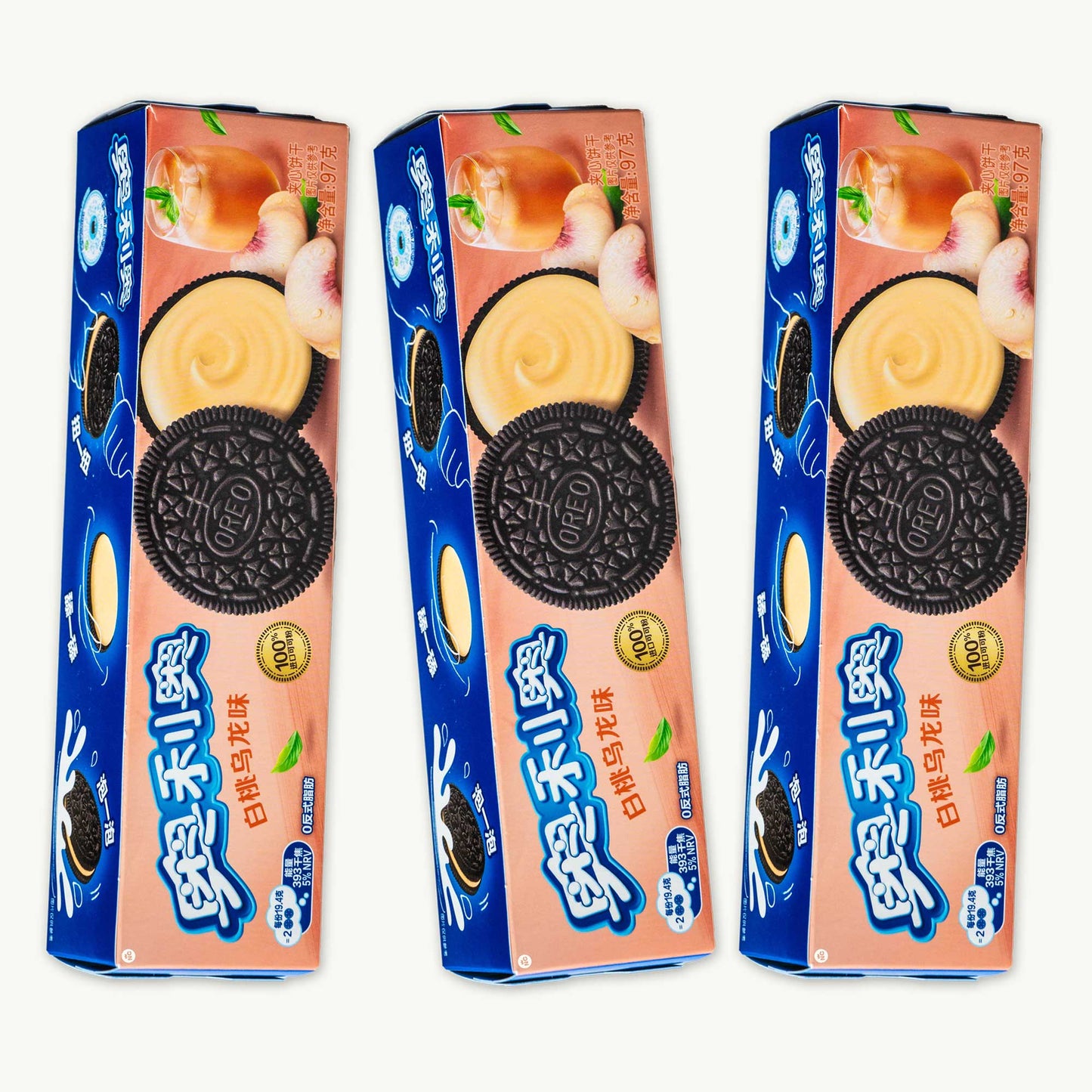 Oreo Oolong White Peach Cookies 97g
