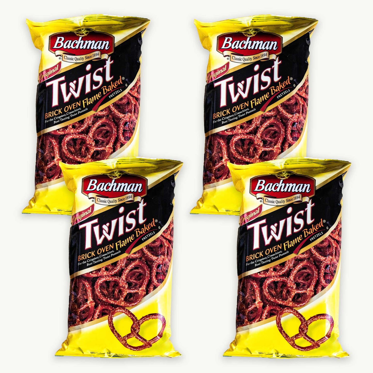 Bachman Original Twist Brick Oven Flame Baked Pretzels 10oz